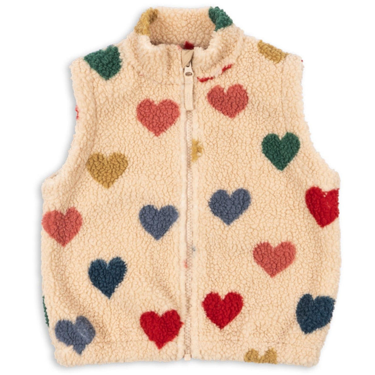 Konges Sløjd Bon Coeur Coloré Jody Teddybjørn Vest Grs