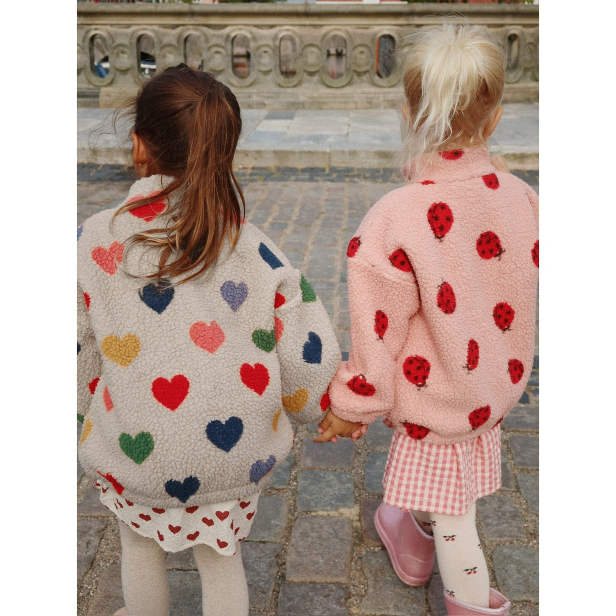 Konges Sløjd Bon Coeur Coloré Jody Teddybjørn Jakke Grs