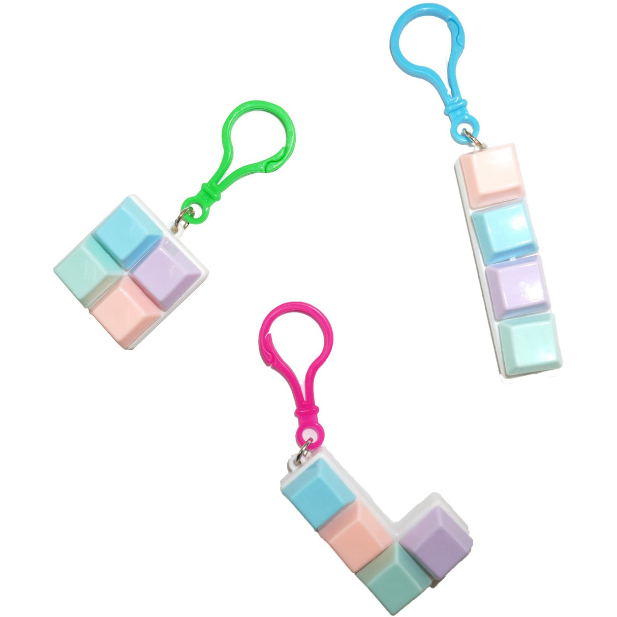 Pocket Money Fidget Keyboard Clicker 3-Pakning