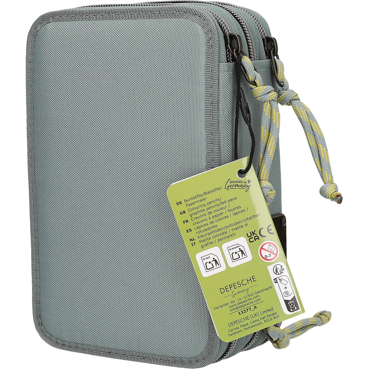 Dino World Bite Triple Pencil Case