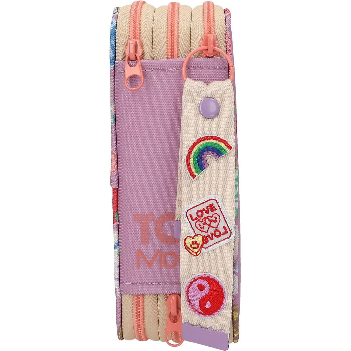 TOPModel Girl Power Triple Pencil Case Med Pendant