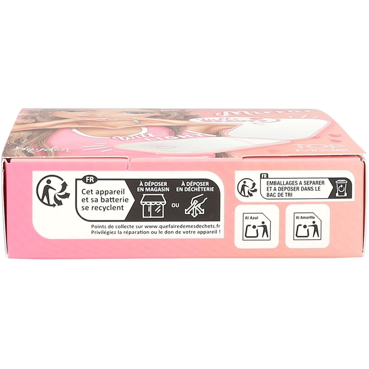 TOPModel Beauty And Me Foldable Pocket Speil With LED