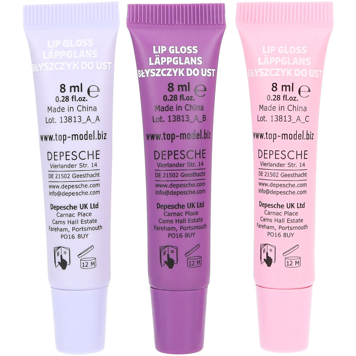 TOPModel Beauty And Me Lip Gloss Sett