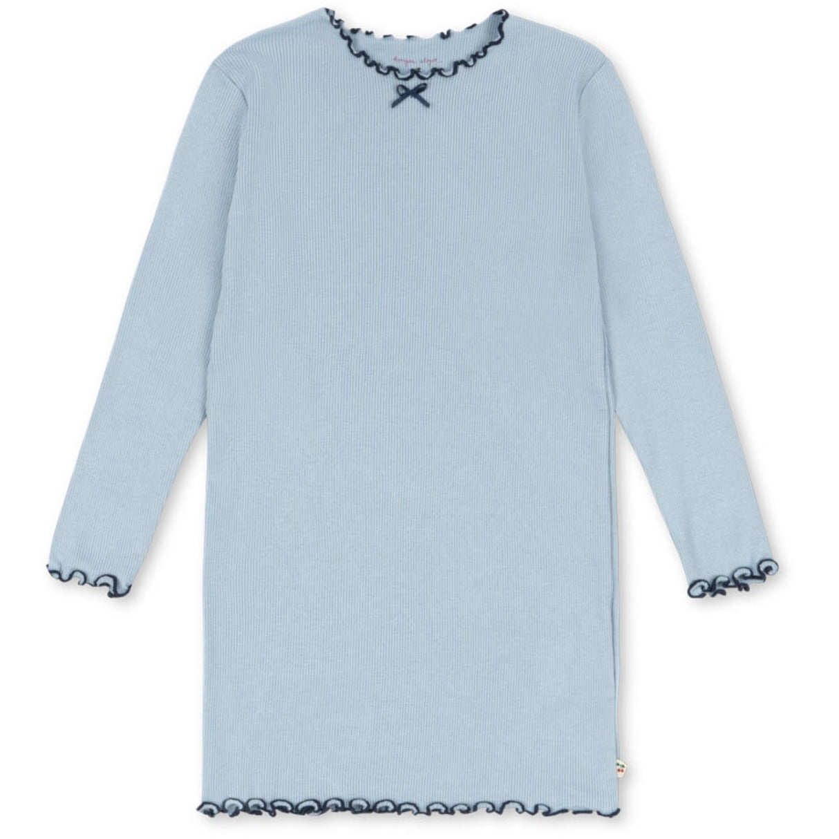 Konges Sløjd Blue Fog Rivi Rib Kjole Ocs