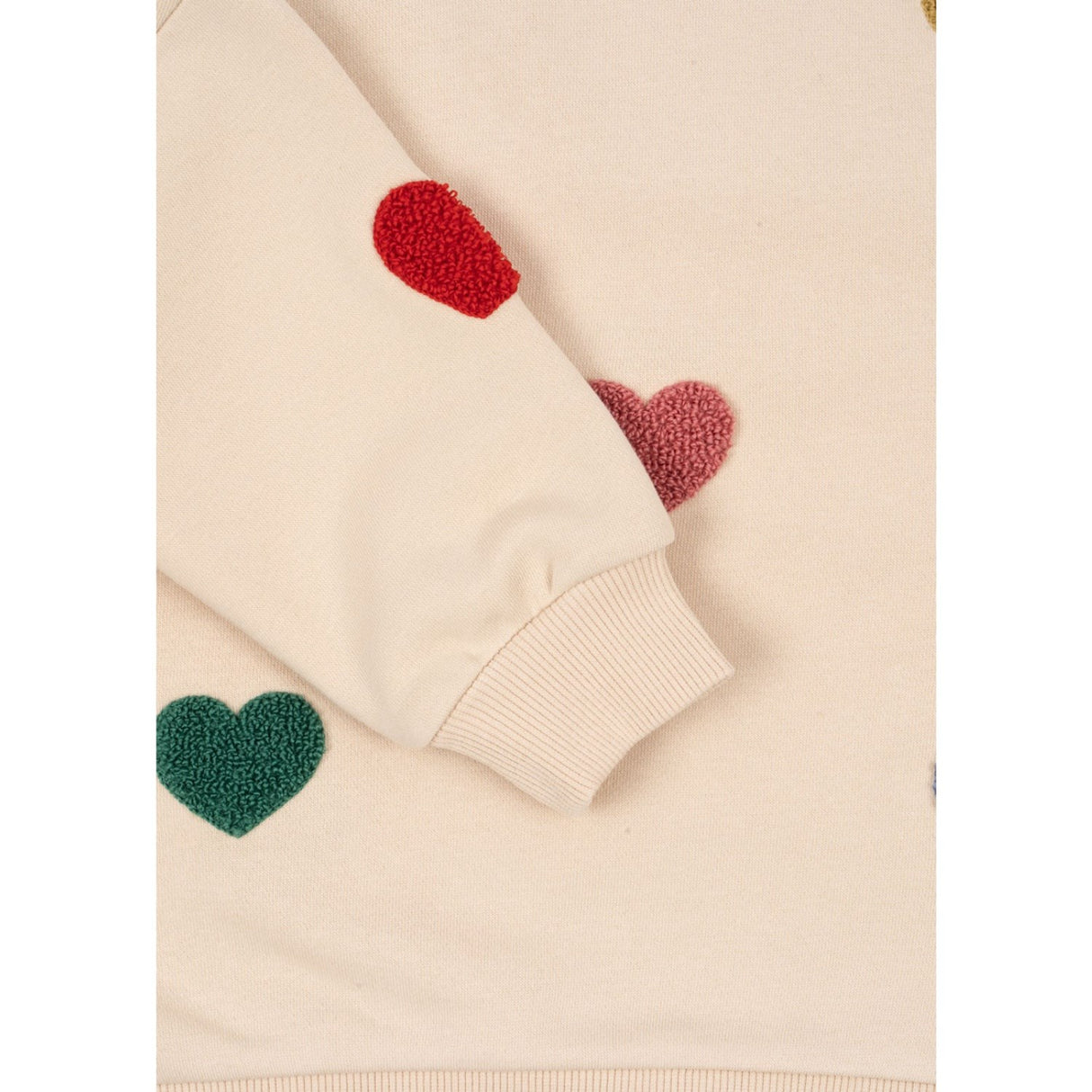 Konges Sløjd Multi Heart Lou Terry Sweat Skjorte Ocs