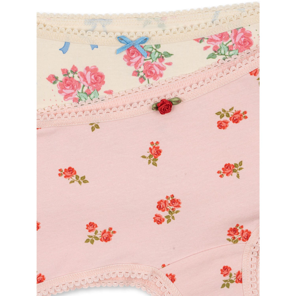 Konges Sløjd Bella Rosita/Rosa Pink Basic 2 Pakke Girl Hipster GOTS