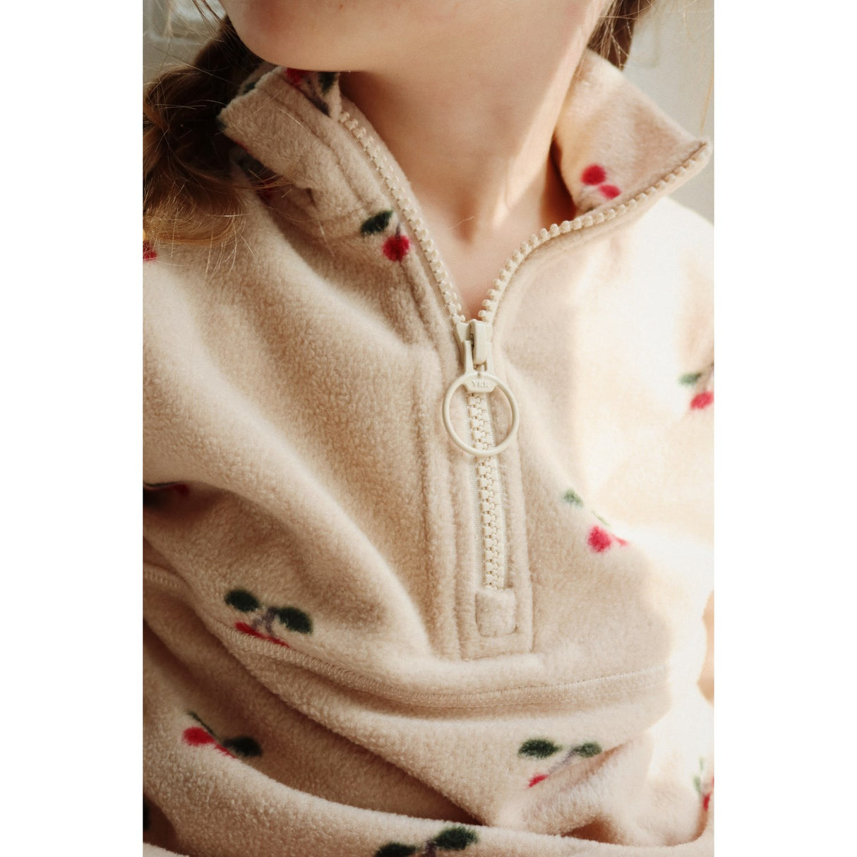 Konges Sløjd x Luksusbaby Cherry Tavi Fleece Collegegenser Grs