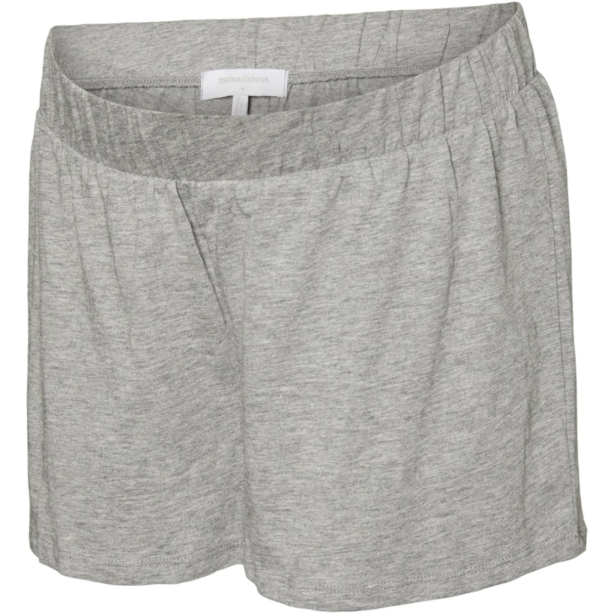 Mama;licious Light Grey Melange Mlmira Lgm Lia Caps Jrs Pyjamas 2F Noos
