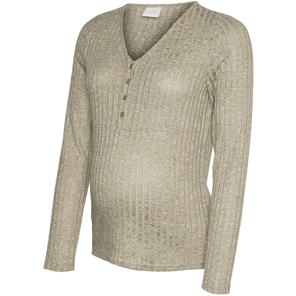 Mama;licious Kalamata Melange Mlpammie Lia Ls Jrs Topp 2F Noos