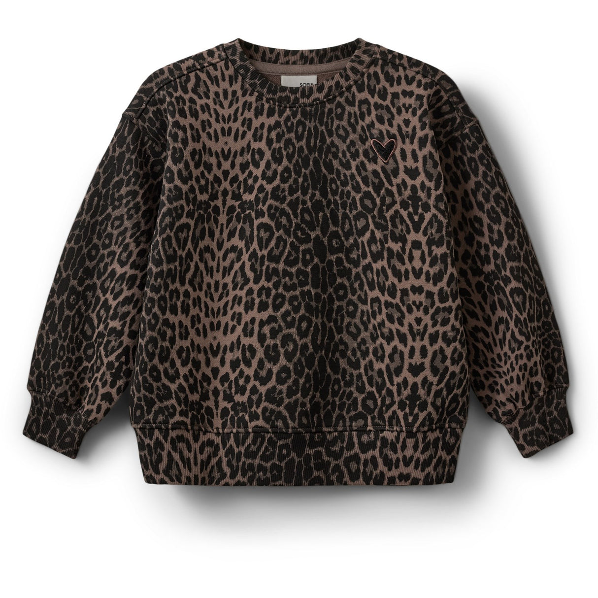 Sofie Schnoor Aop Leopard ElisSK Kids Collegegenser