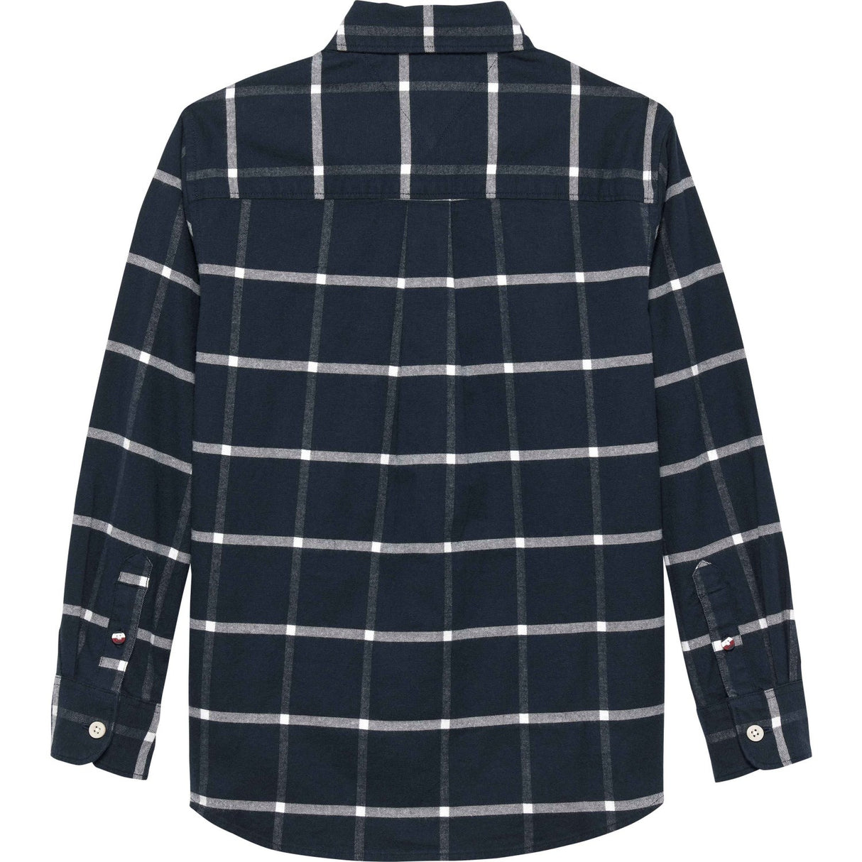 Tommy Hilfiger Black Check Window Pane Check Skjorte Ls