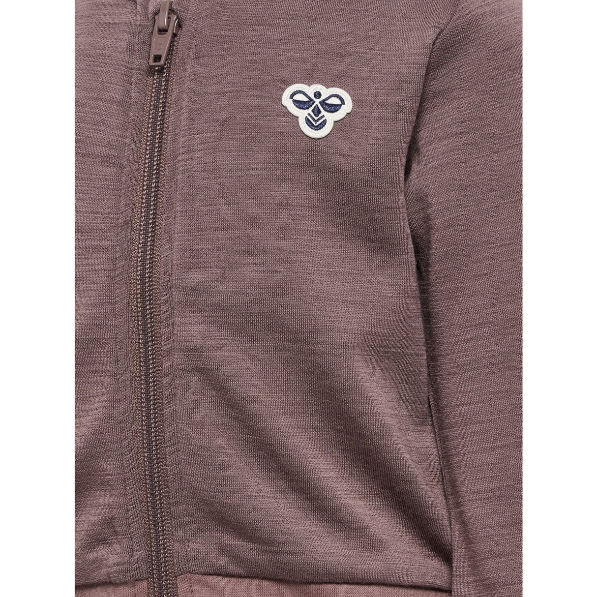 Hummel Twilight Mauve Mini Ull Zip Jakke Bee