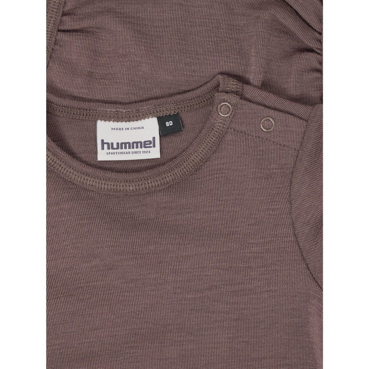Hummel Twilight Mauve Mini Ull Rib Body L/S
