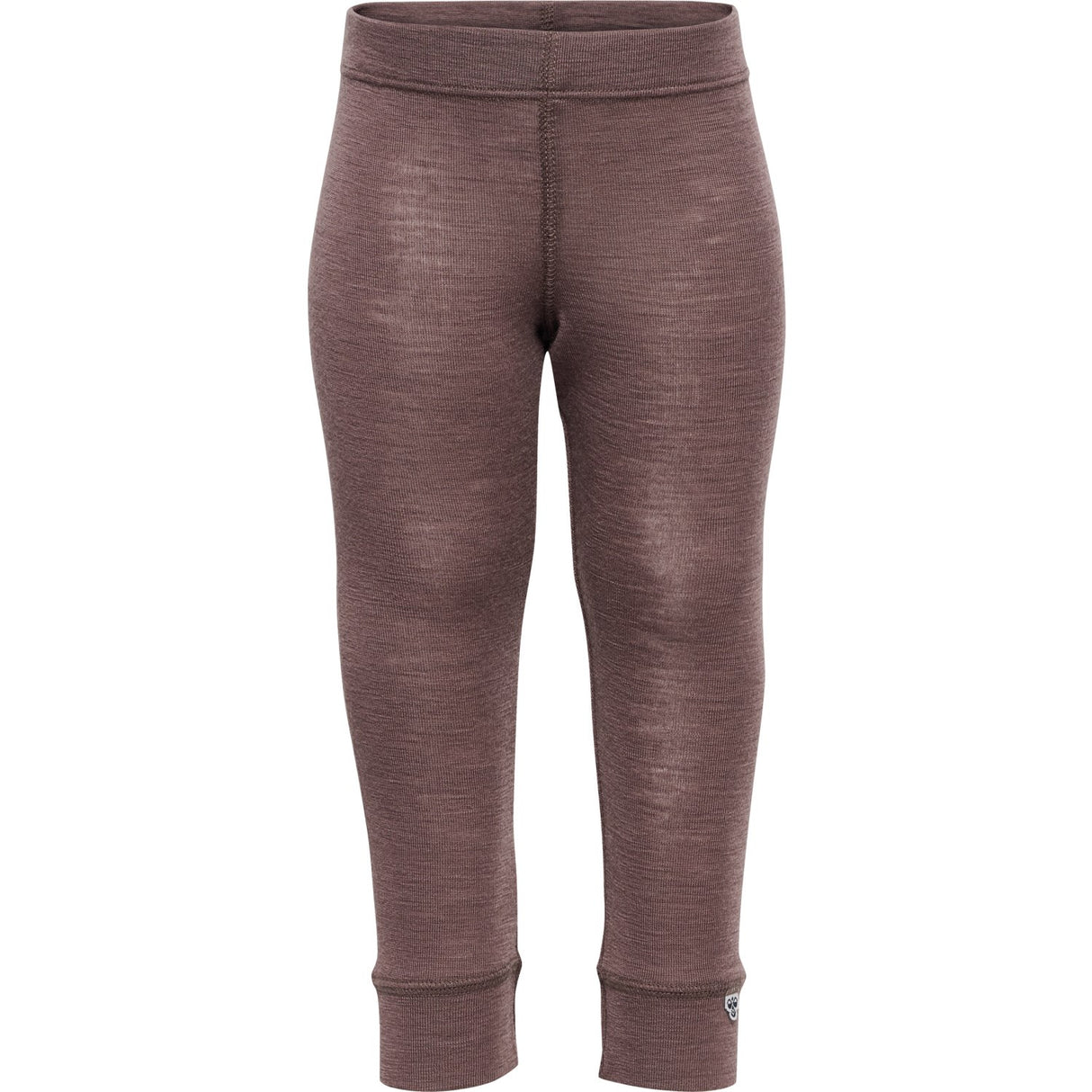 Hummel Twilight Mauve Mini Ull Rib Leggings