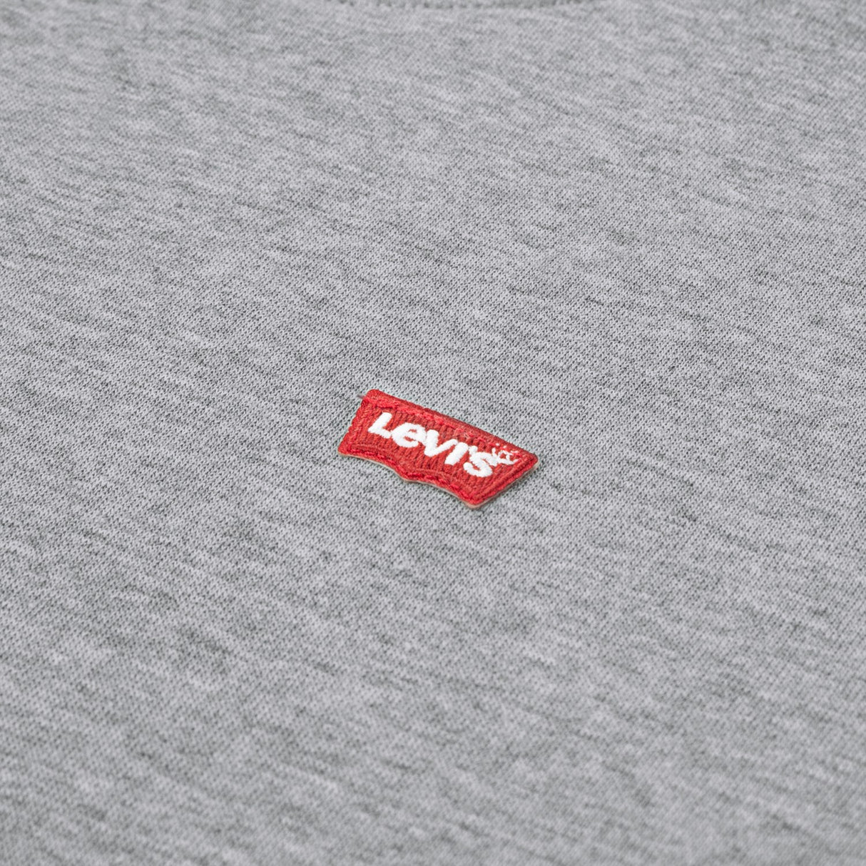 Levi's Grey Heather Mini Logo Crewneck Collegegenser