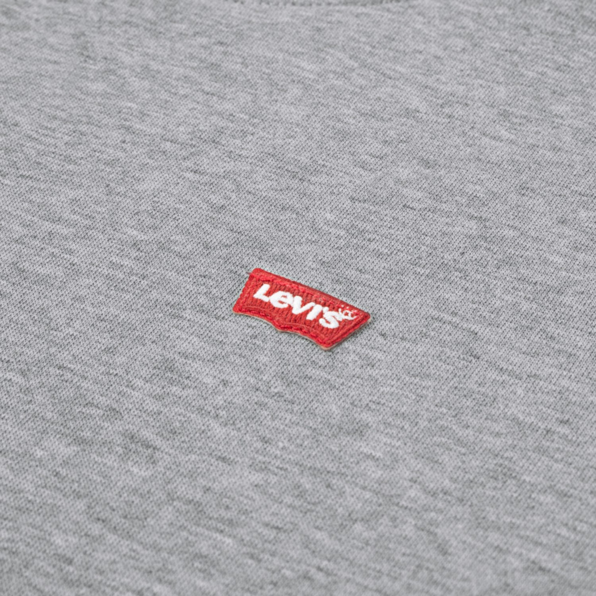 Levi's Grey Heather Mini Logo Crewneck Collegegenser