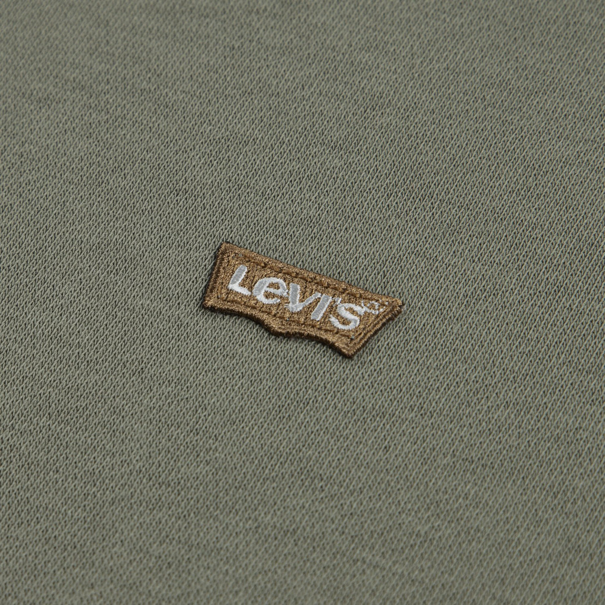 Levi's Deep Lichen Green Mini Batwing Pull Over Hettegenser
