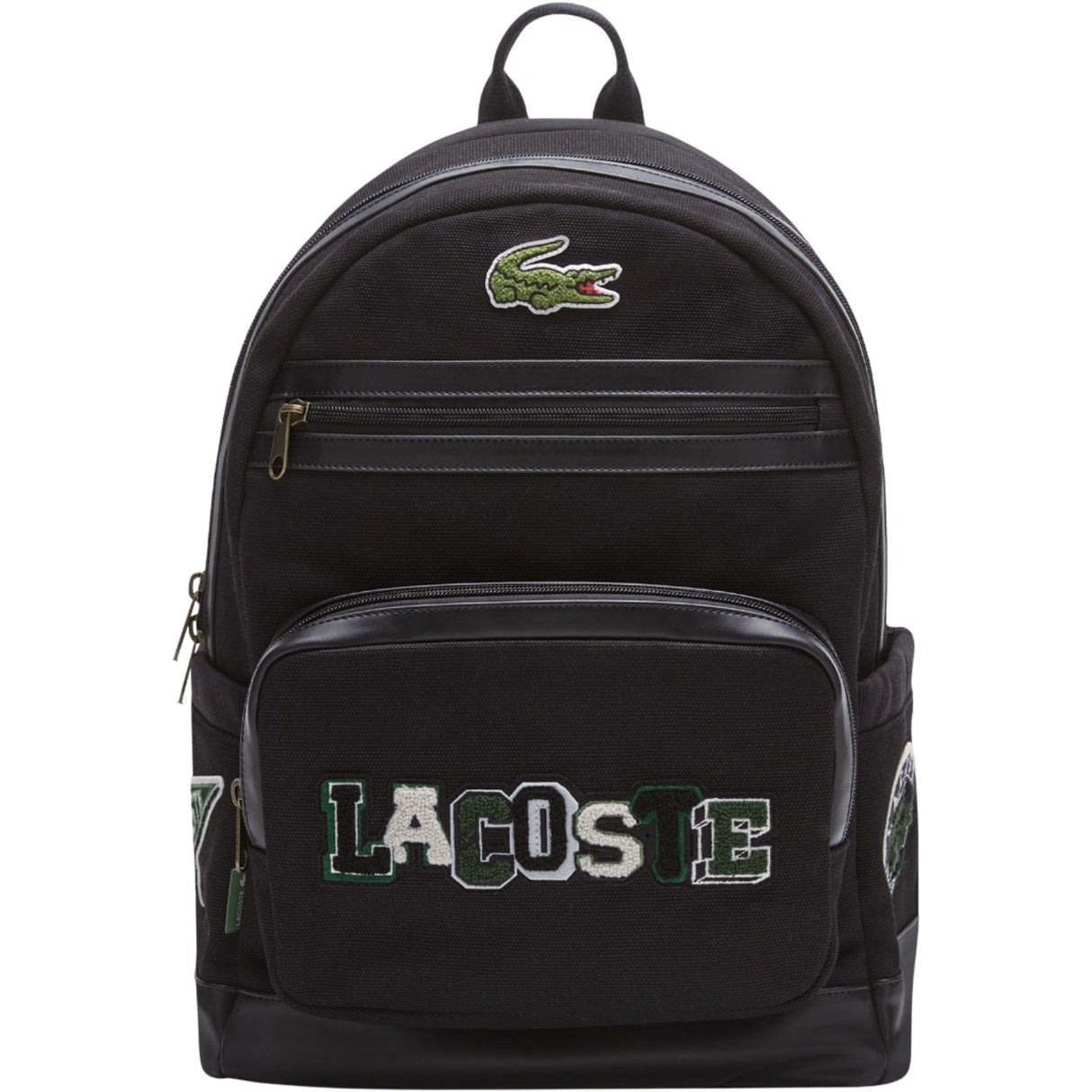 LACOSTE Noir Lcan Varsity Rygsekk