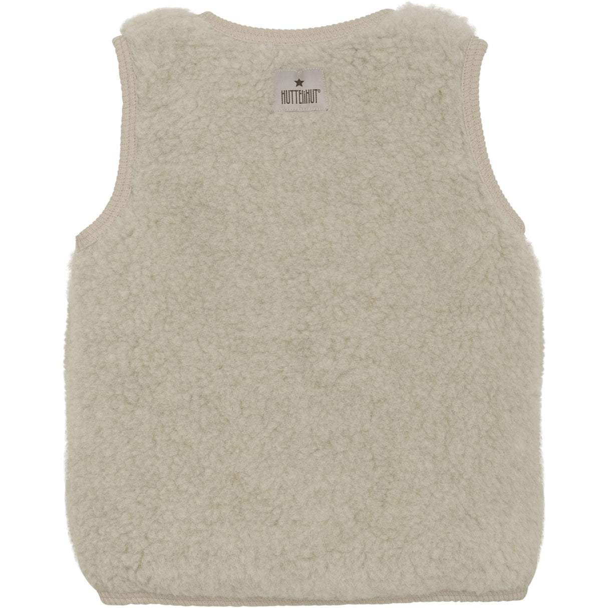 Huttelihut Cement Vest Ull Teddybjørn W. Lining