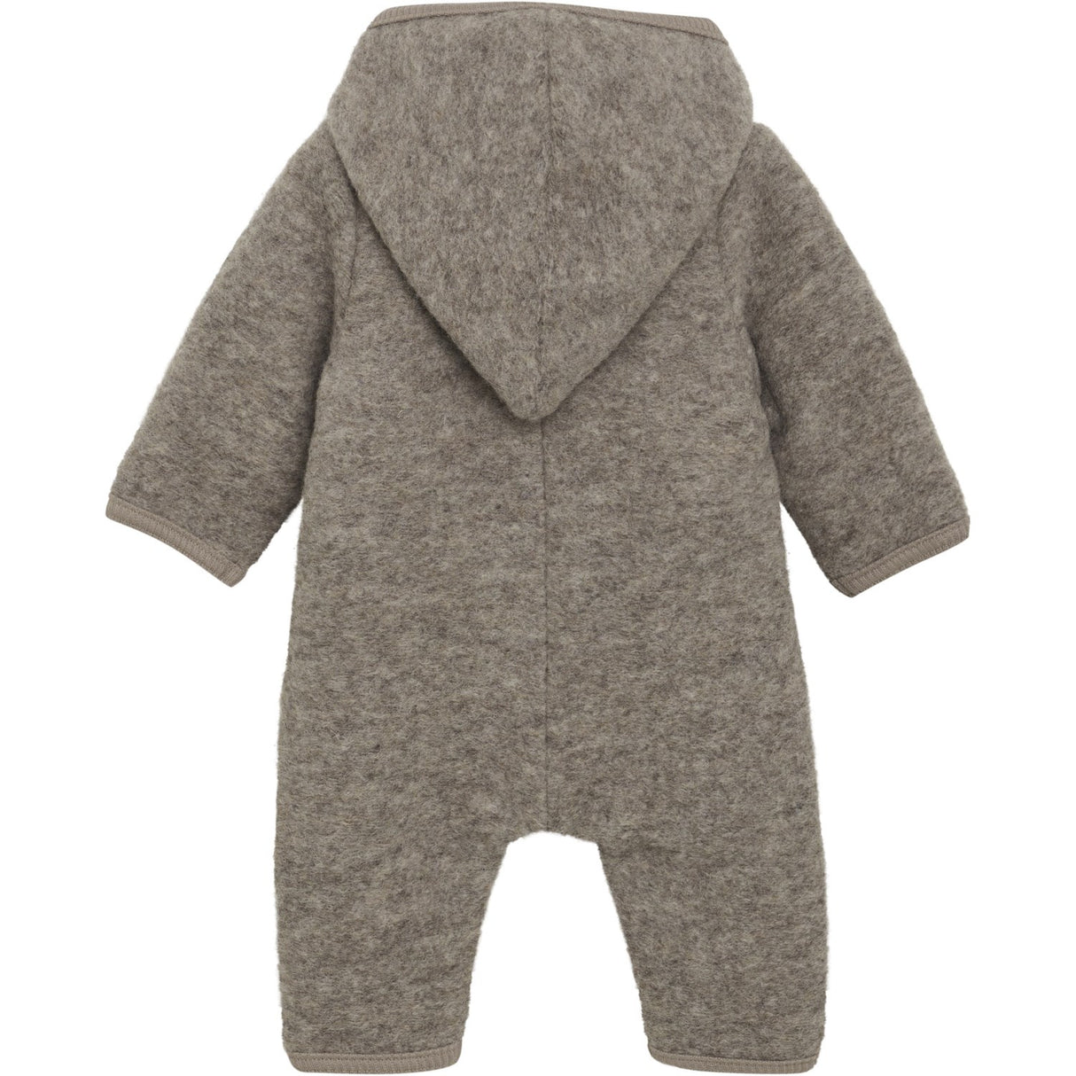 Huttelihut Camel Melange Pram Drakt Ull W. Lining