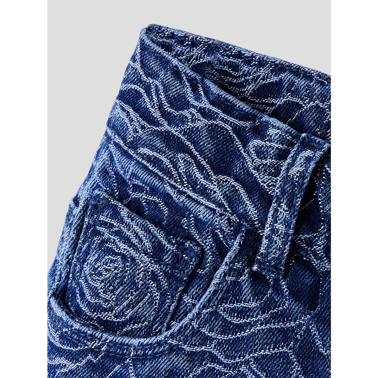 Name It Dark Blue Denim Nmfbella Mom Jeans 5005-Qj O