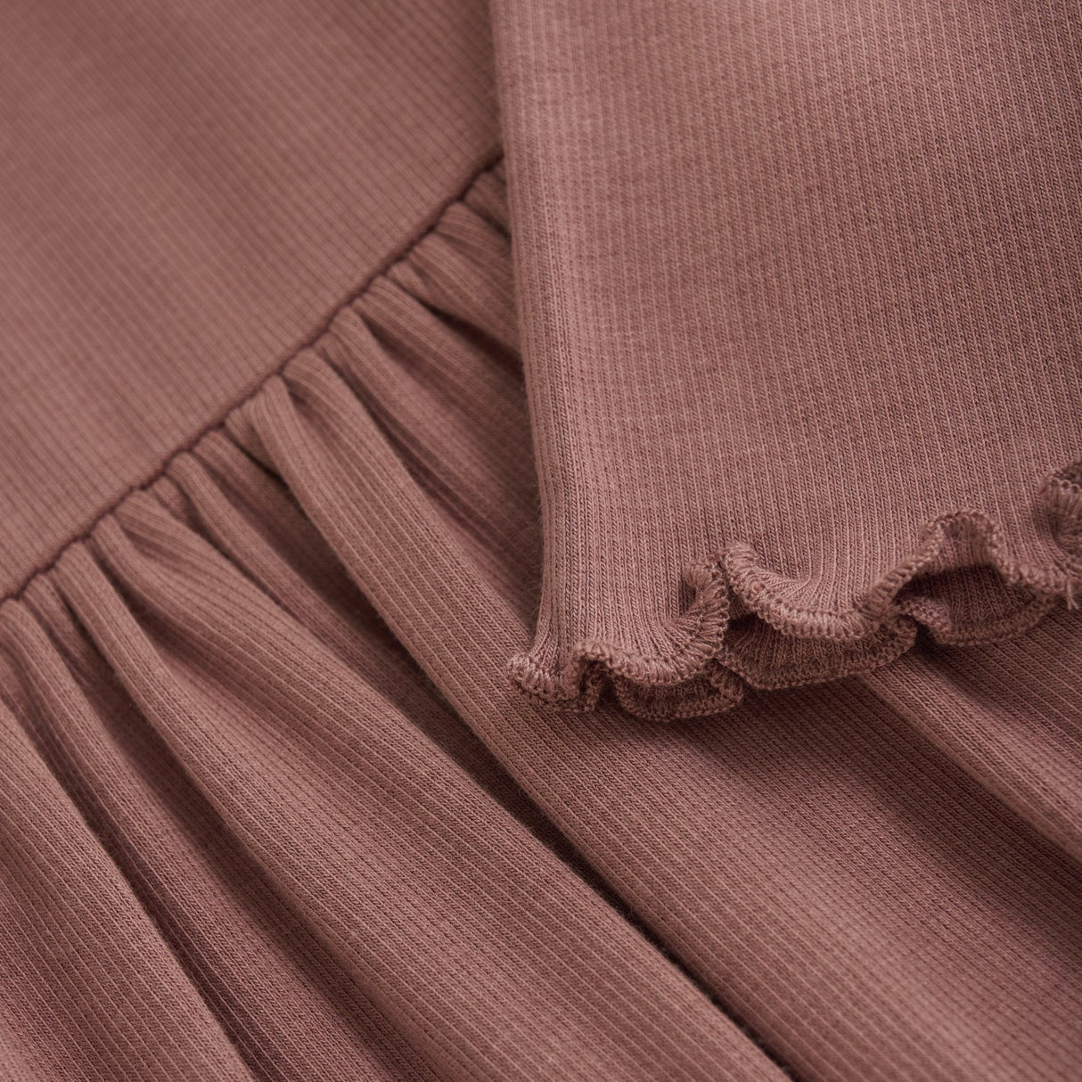 Huttelihut Burlwood Kjole Ls Rib