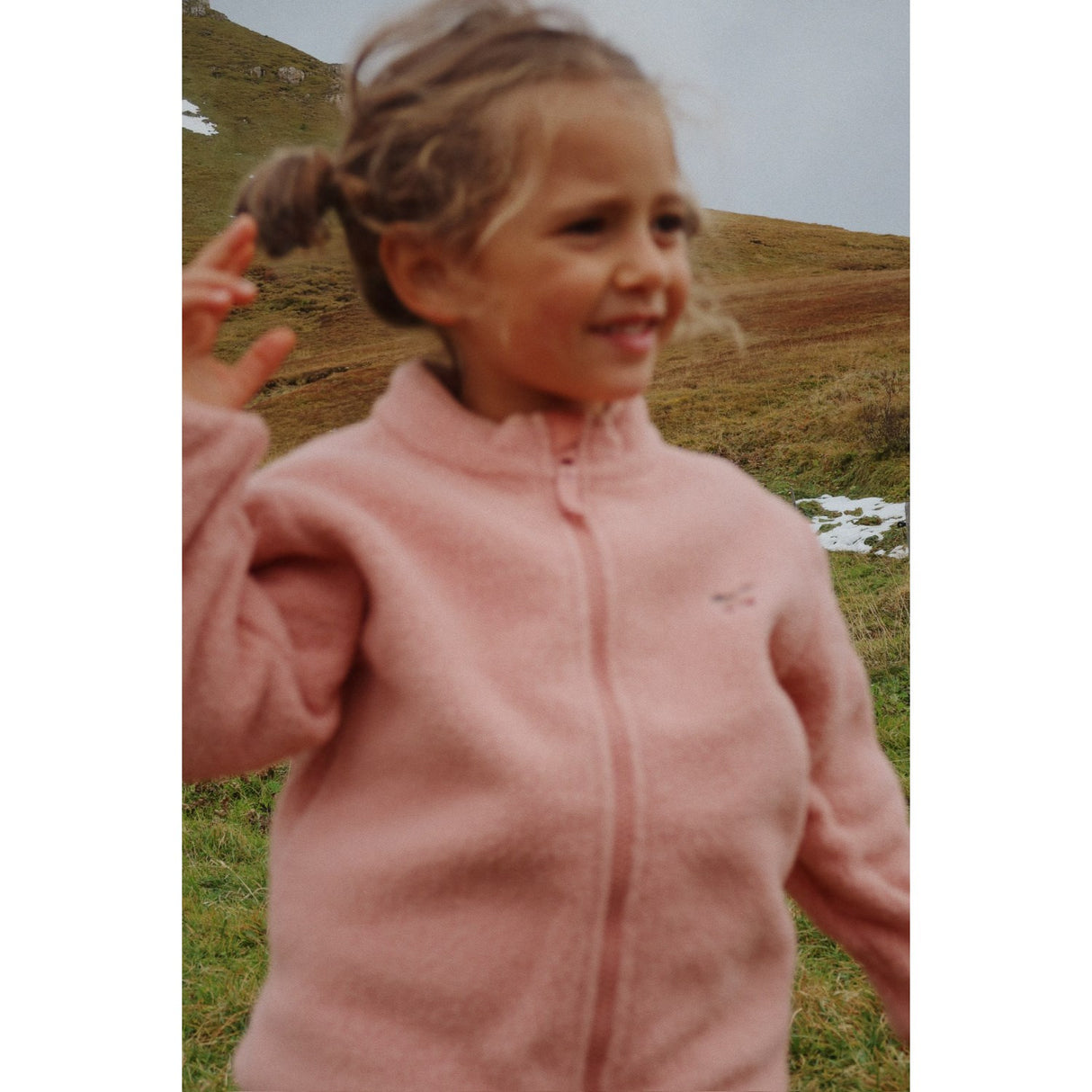 Konges Sløjd Cameo Brown Thermy Fleece Jakke Grs