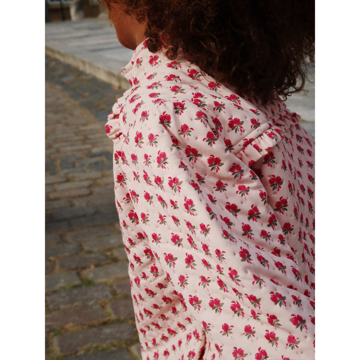 Konges Sløjd Rosie Blush Thermo Frill Jakke Grs