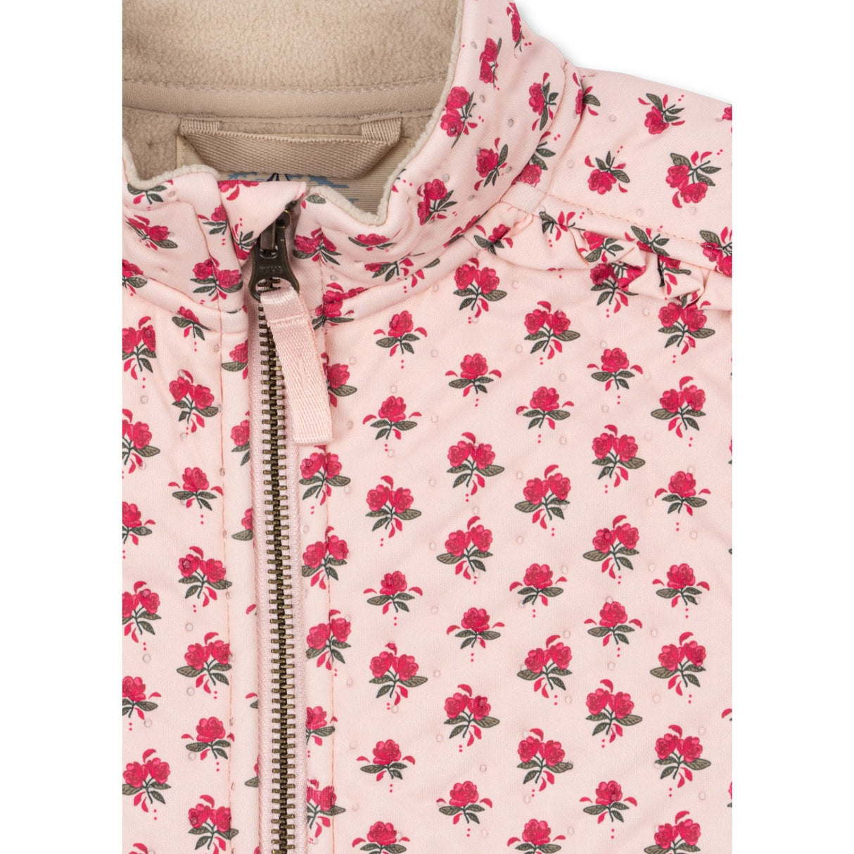 Konges Sløjd Rosie Blush Thermo Frill Jakke Grs