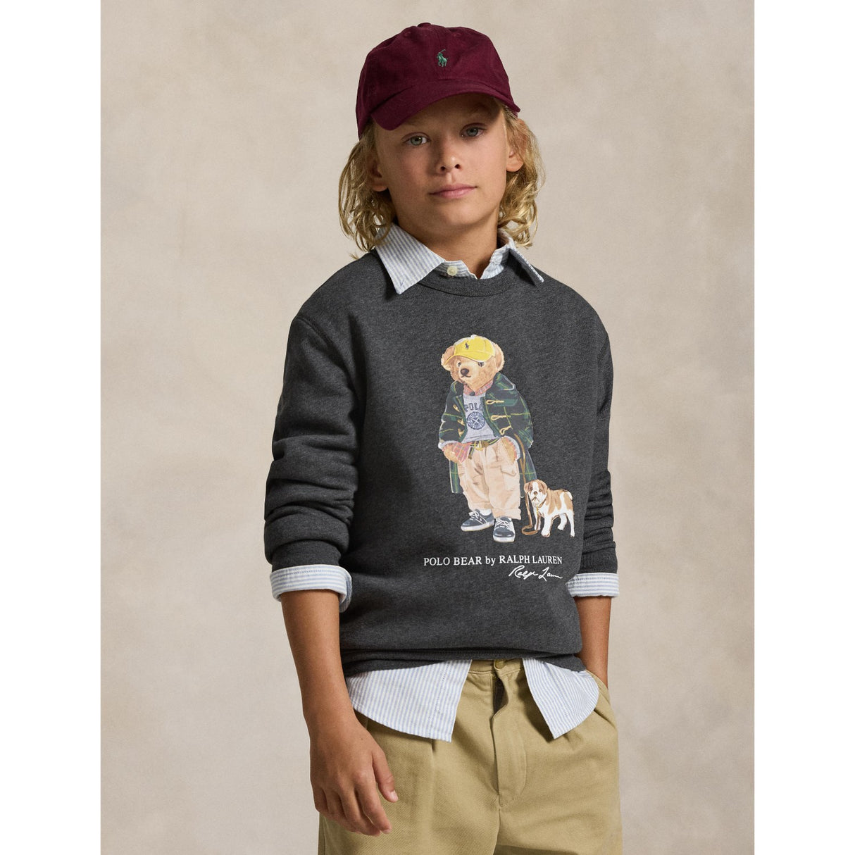 Polo Ralph Lauren Windsor Heather Boy Collegegenser