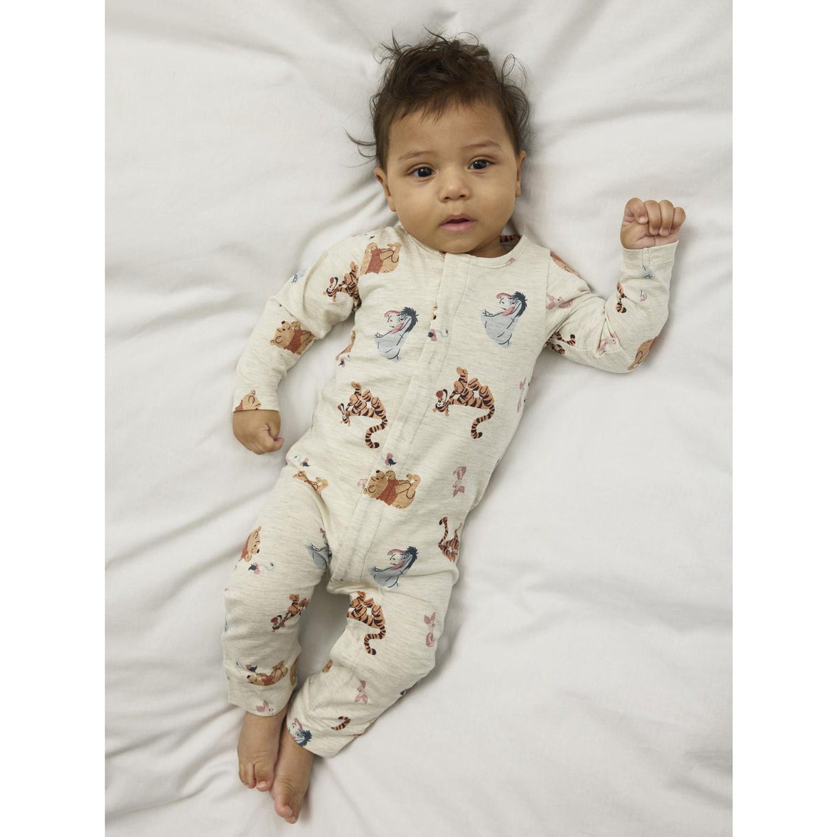 Name It Peyote Melange Nbnollu Pooh Ls Natt Drakt Wdi