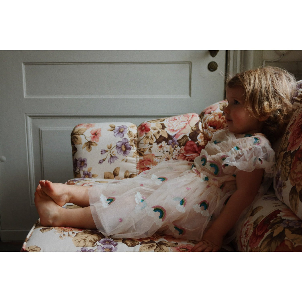 Konges Sløjd Rainbow Glitter Tullie Kjole