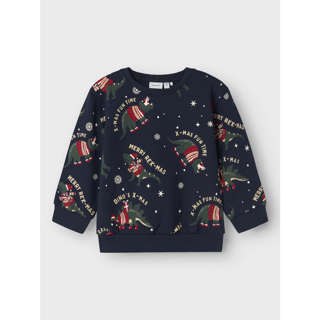 Name It Navy Blazer Nmmroka Ls Nreg Sweat Bru Box