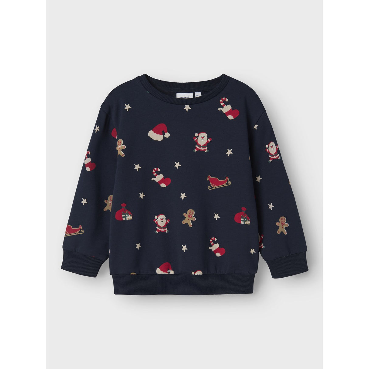 Name It Navy Blazer Nmnrohom Ls Nreg Sweat Bru