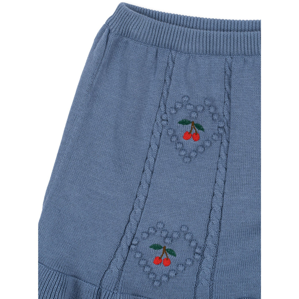 Konges Sløjd Country Blue Soleil Strikk Skjørt GOTS