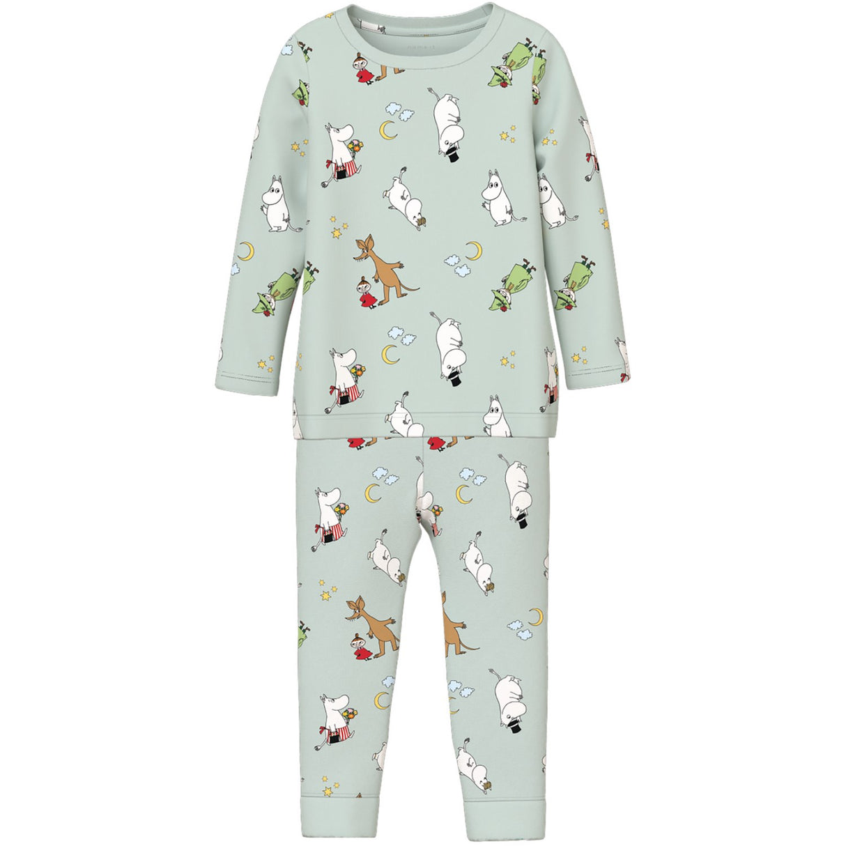 Name It Pale Aqua Nmnsemol Moomin Ls Natttøy Vde