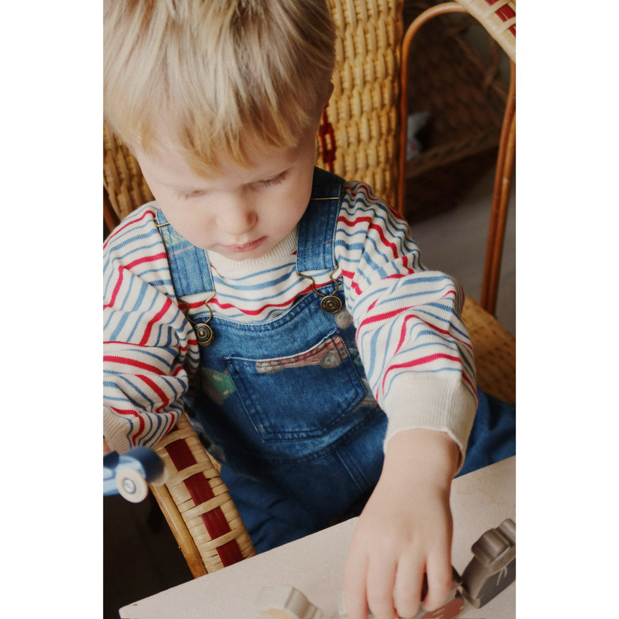 Konges Sløjd Antique Stripe Manis Strikk Sweater