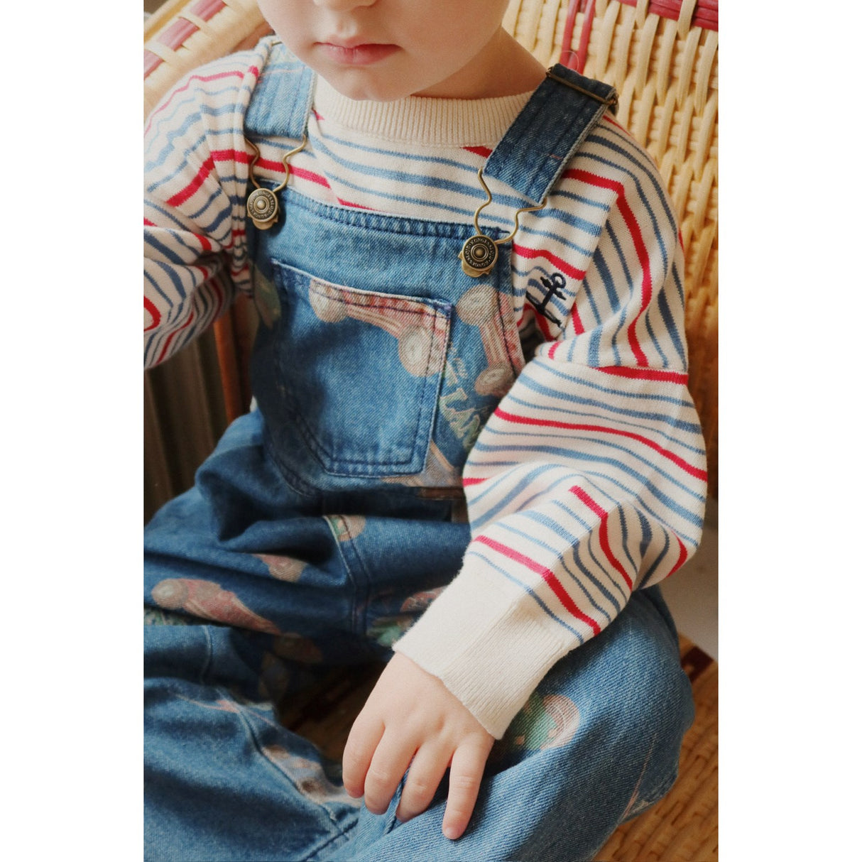 Konges Sløjd Antique Stripe Manis Strikk Sweater