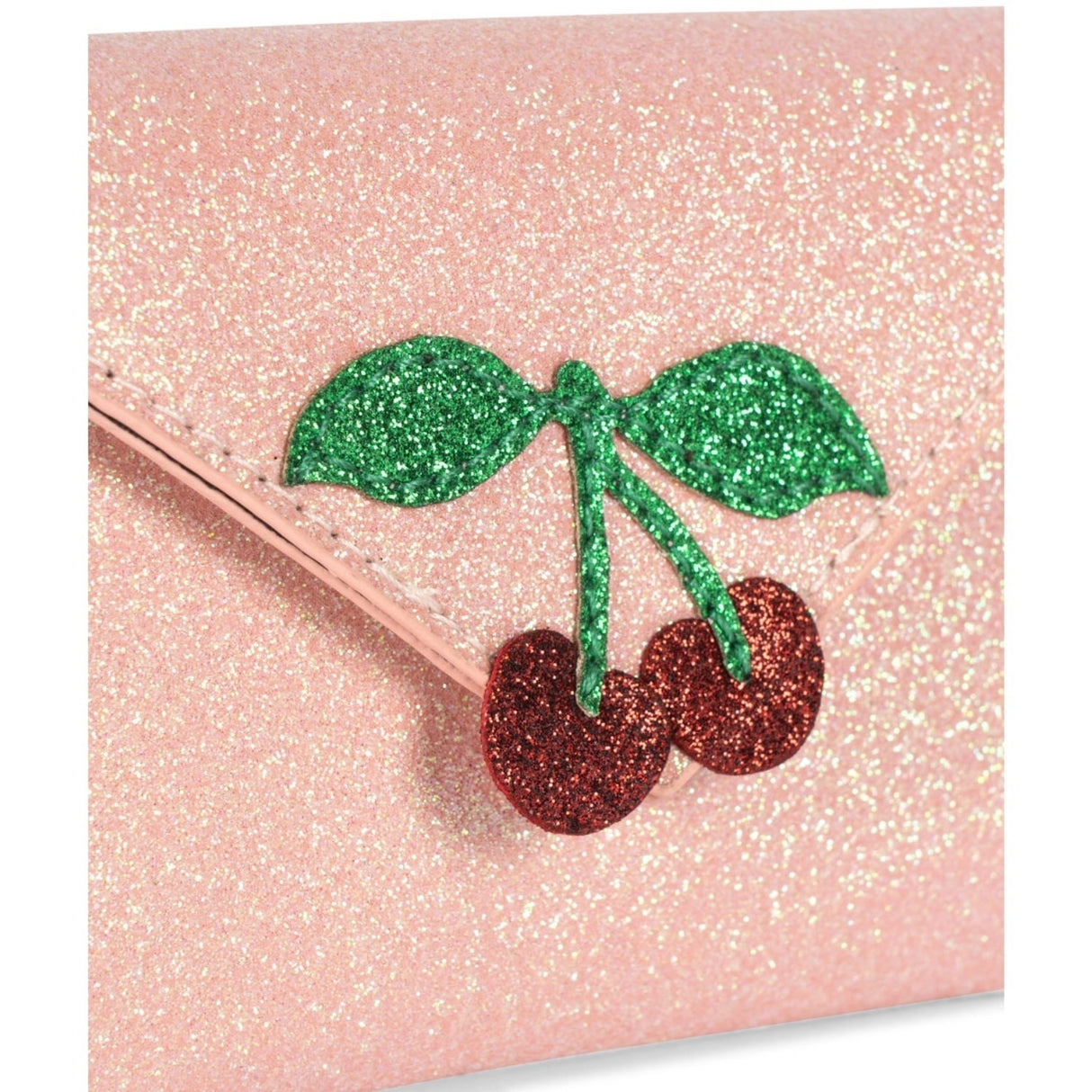 Konges Sløjd Pink Glitter Love Letter Lommebok