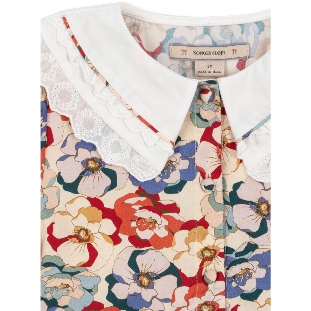 Konges Sløjd La Rosa Coeur Halsbånd Kjole GOTS