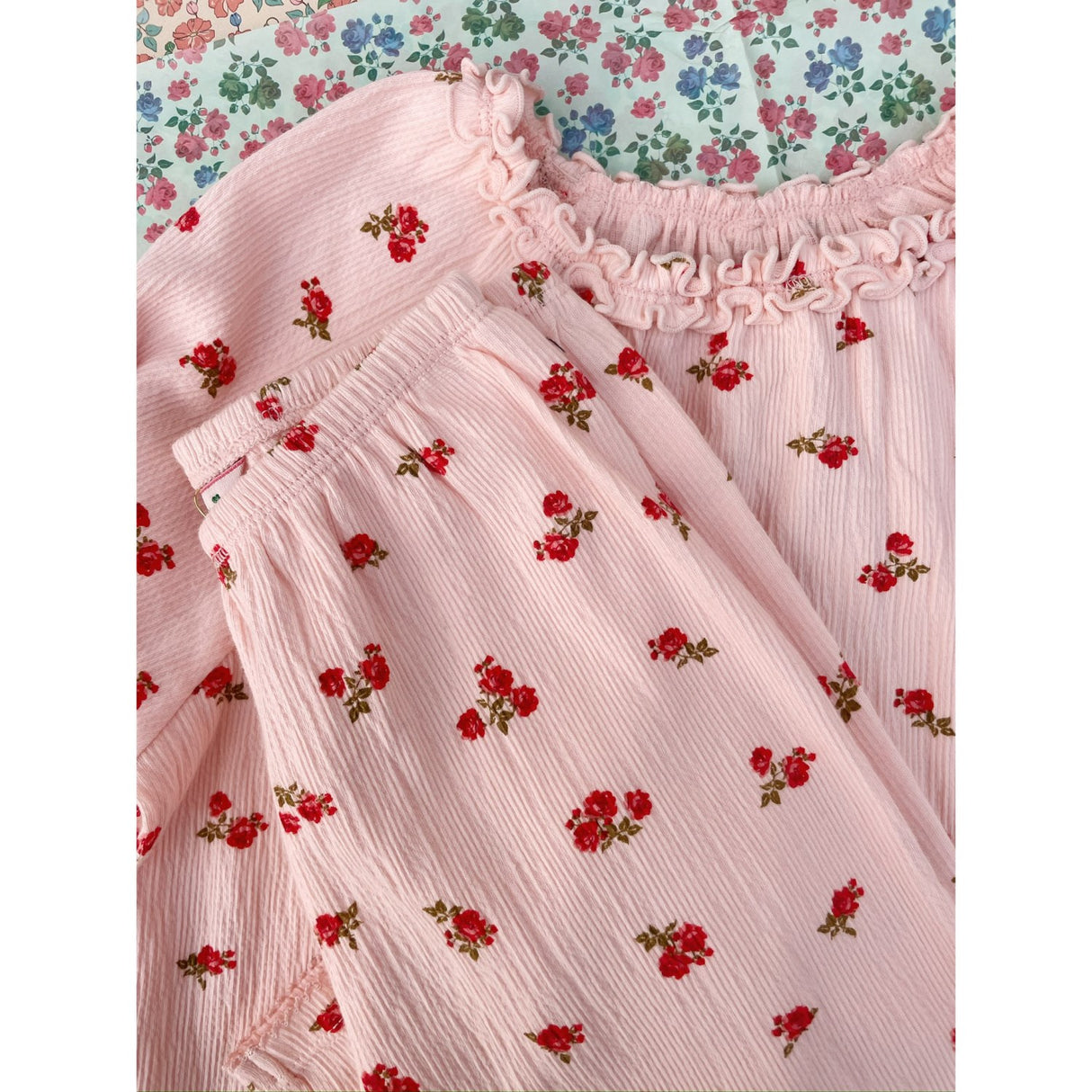 Konges Sløjd Rosa Pink Chleo Bluse GOTS