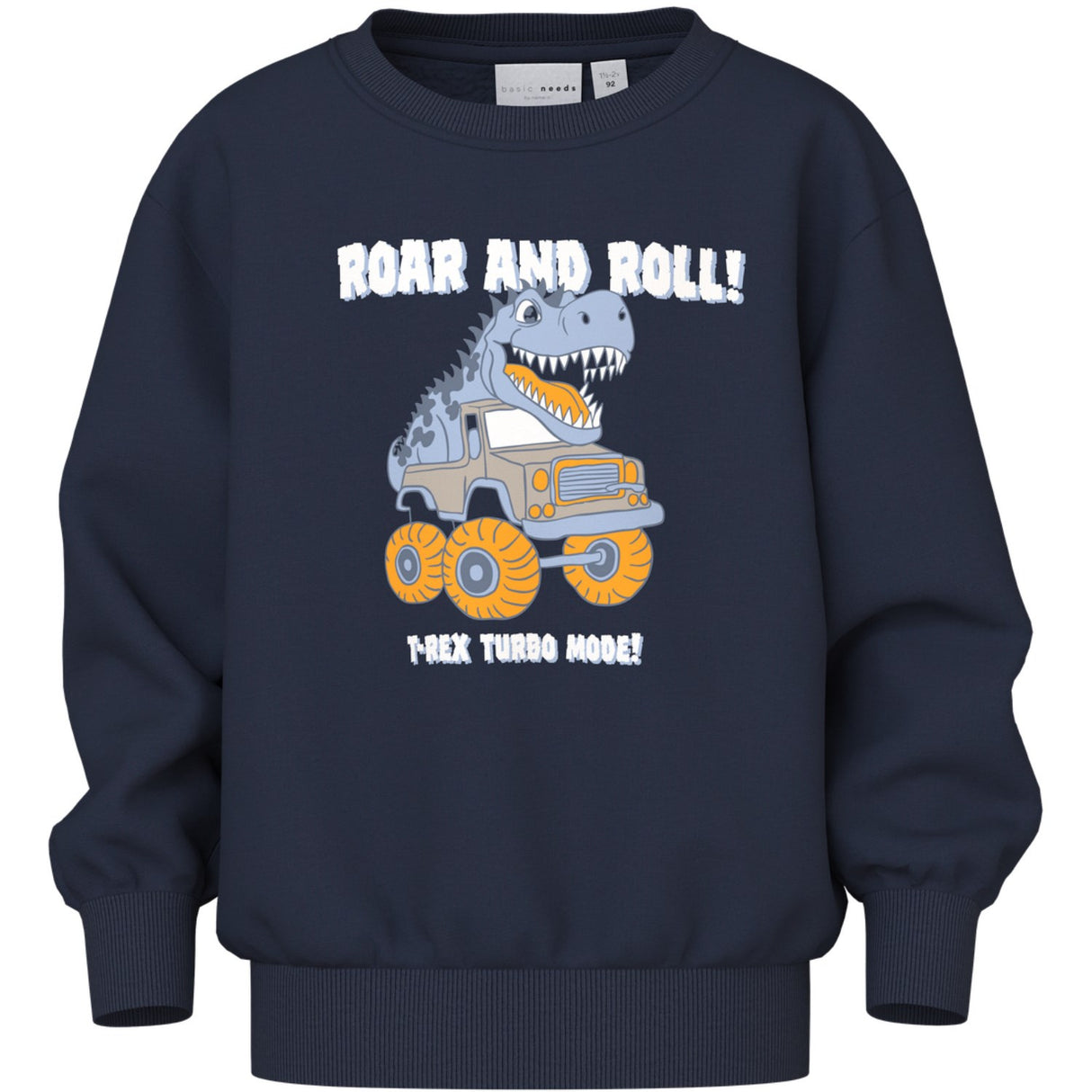 Name It Navy Blazer Dino Car Nmmvildar Ls Nreg Sweat Bru