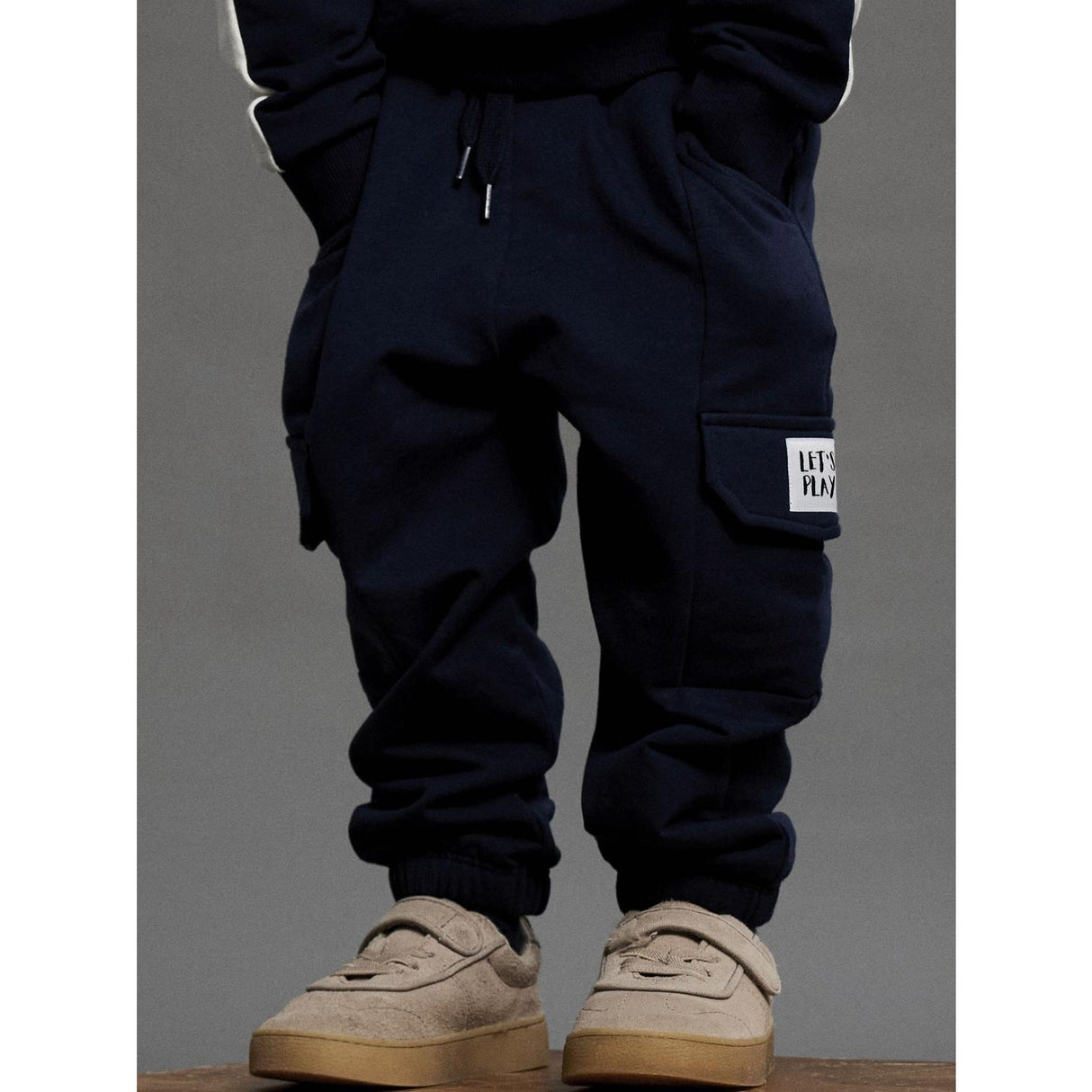 Name It Navy Blazer Nmmsinus Nreg Sweat Bukser Bru