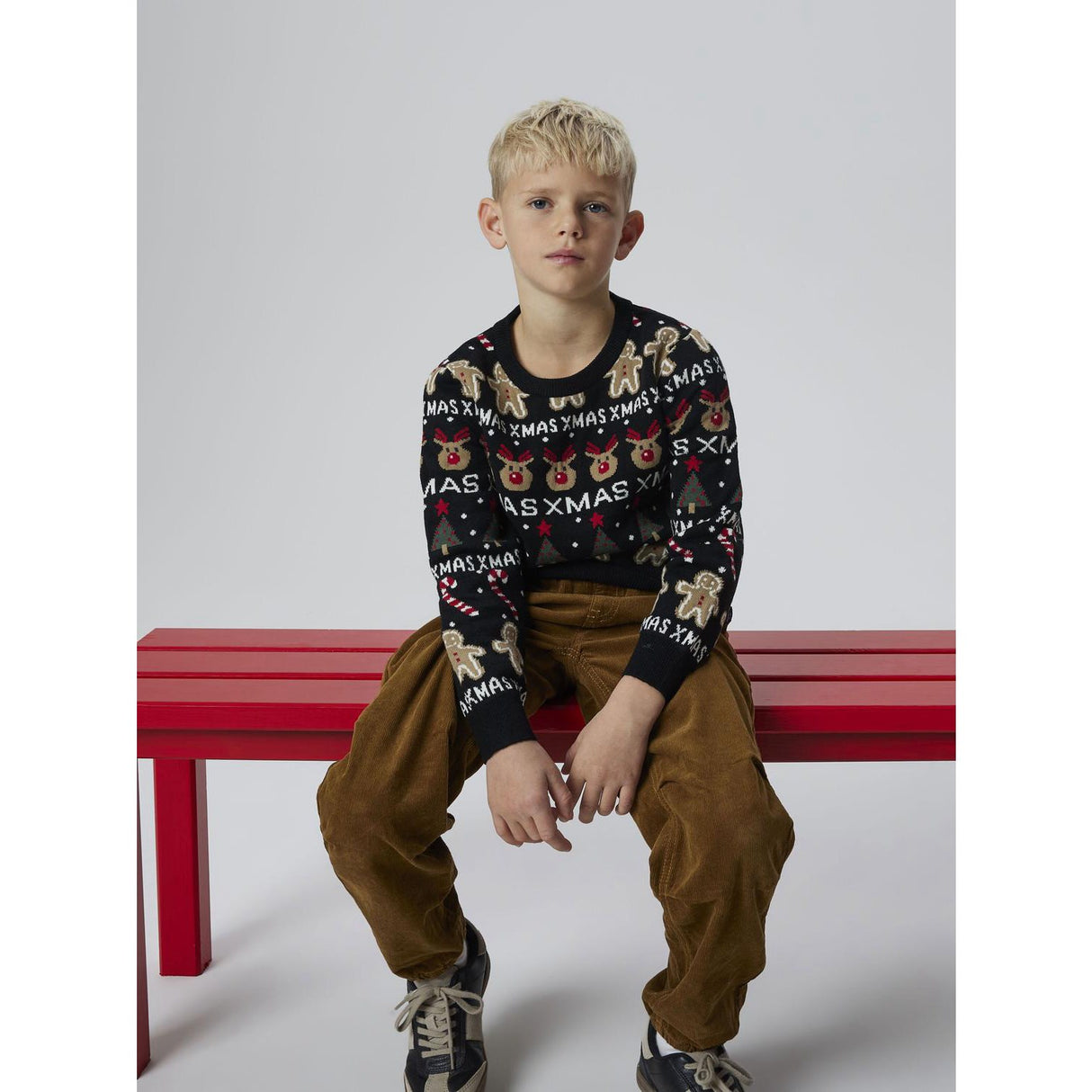 Name It Black Nknrasko Ls Strikk Box