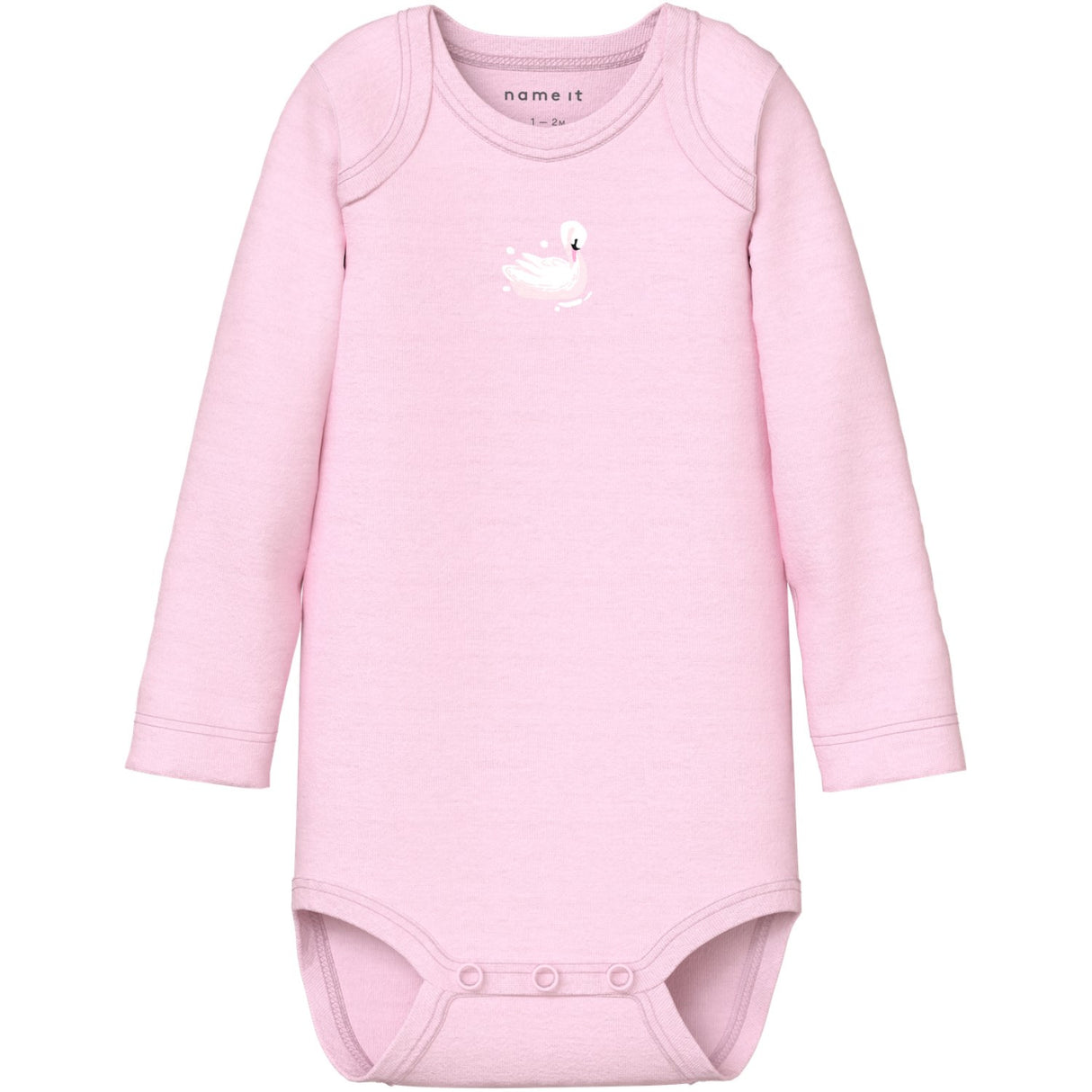 Name It Endless Sky Nbfbody 3P Ls Swan Noos