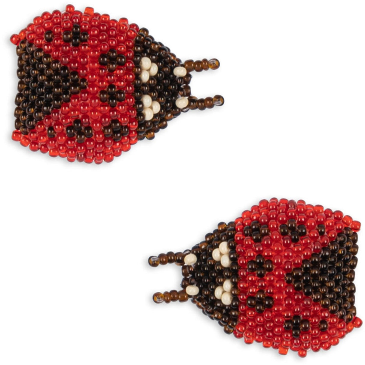 Konges Sløjd Ladybug 2 Pakke Ladybug Beaded Hair Clip