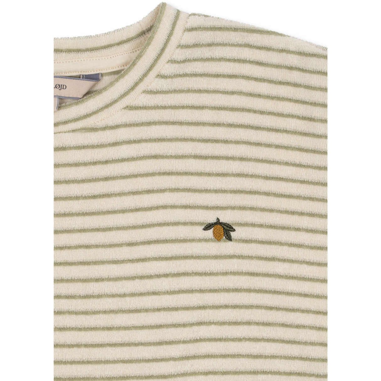 Konges Sløjd Tea Stripe Itty Sweat Skjorte GOTS