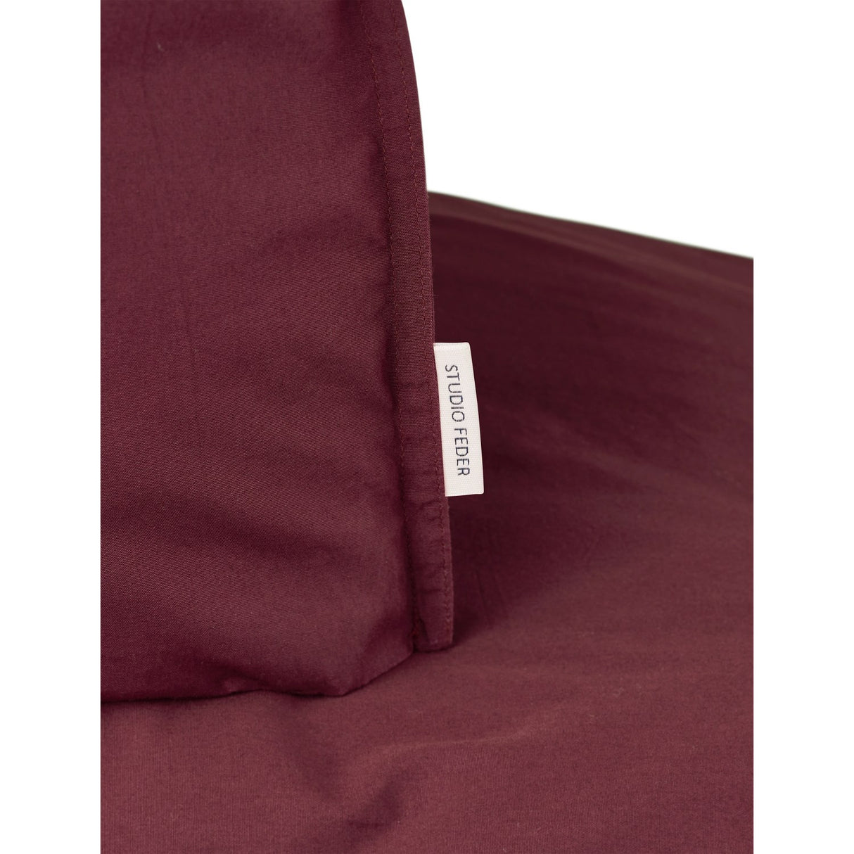 Studio Feder Burgundy Sengetøy Percale
