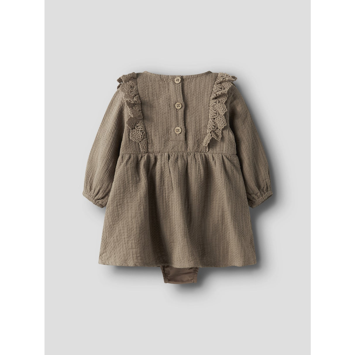 Lil'Atelier Sepia Tint Nbfrosita Liu Ls Body Kjole Lil