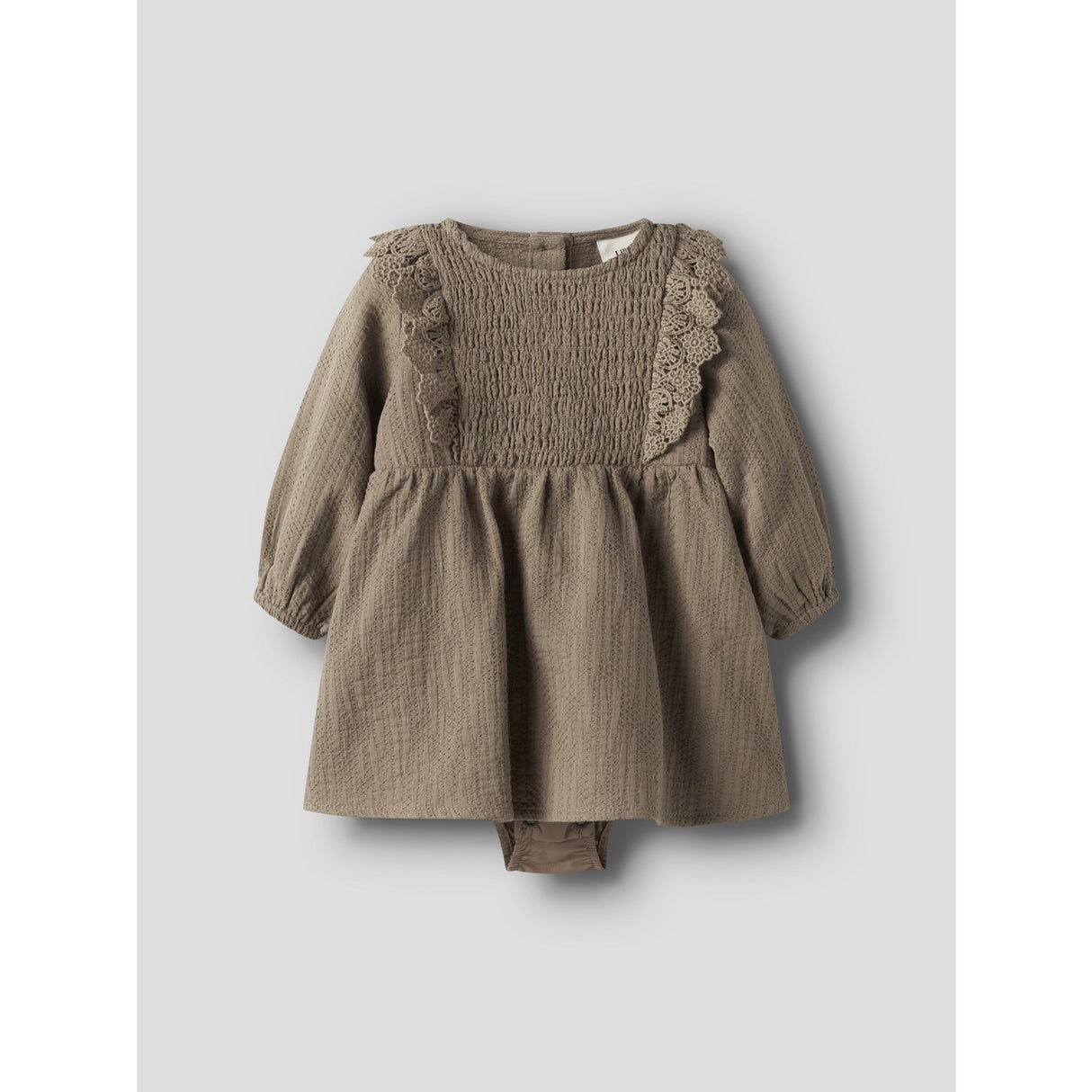 Lil'Atelier Sepia Tint Nbfrosita Liu Ls Body Kjole Lil